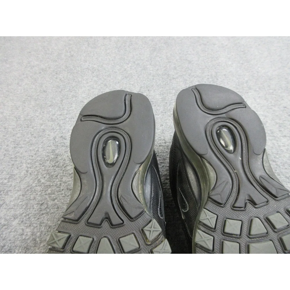Nike Air Max 97 Shoes Womens Size 8.5 Black Mesh Running Sneakers‎ 921733-001